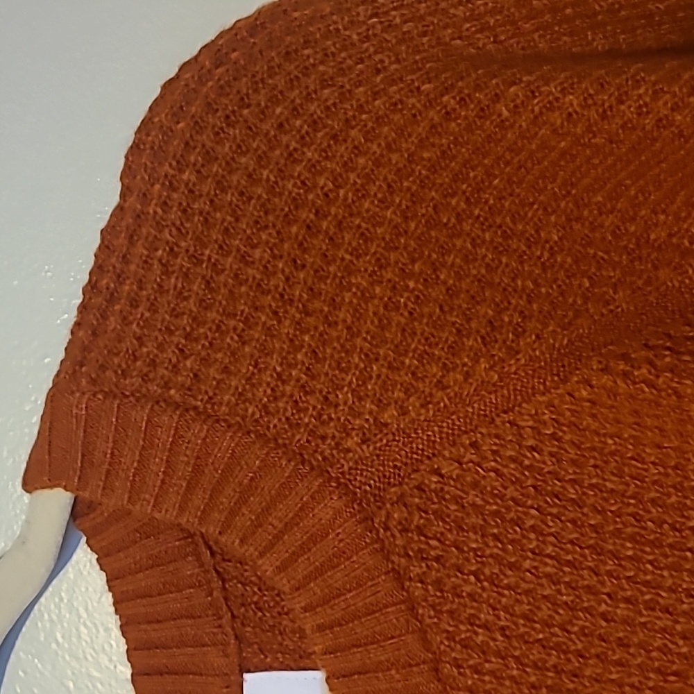 Old Navy Women's Burnt Orange Sweater So Soft Size XL Nwot - Picture 3 of 8